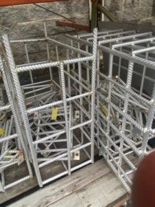 Reinforcing Rod Trash Grates