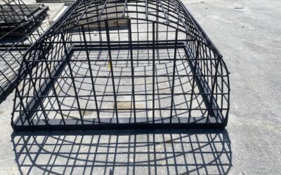 Hoop Style Trash Racks Prevent Debris From Clogging Stormwater Outlet Control Structures