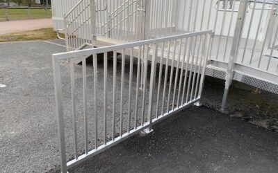 Customized Aluminum Railings Built For Faith Academy Charter School