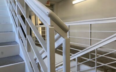 Handrails & Staircases Built And Installed For Novant Health Rowan Medical Center.