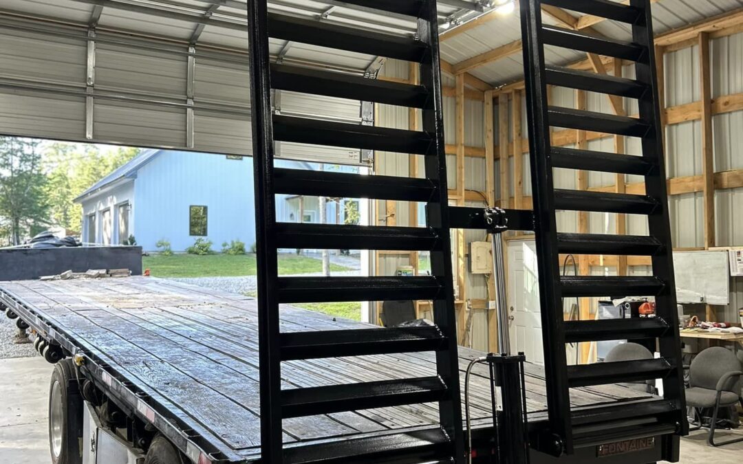 Fabricating A Power Lift For A Flatbed Trailer