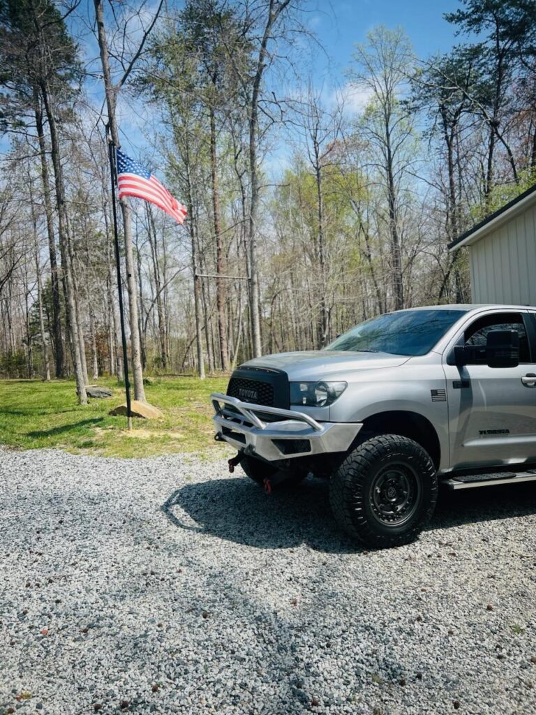 Toyota Truck Custom Front Bumper Side View